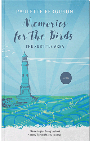 Premade Book Cover Morning Glory