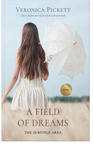 Premade Book Cover Quill Gray