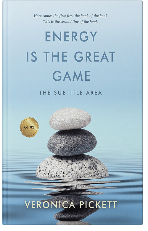 Front view of Premade Health & Mind & Body Book Cover - Ziggurat