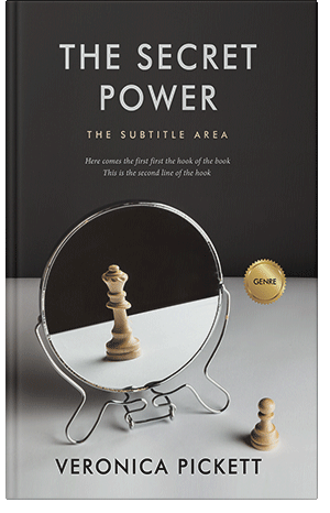 Premade Book Cover Cocoa Brown