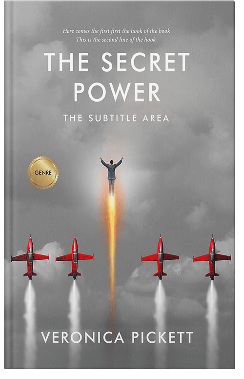 Front view of Premade Self-Improvement & Self-Help Book Cover - Star Dust