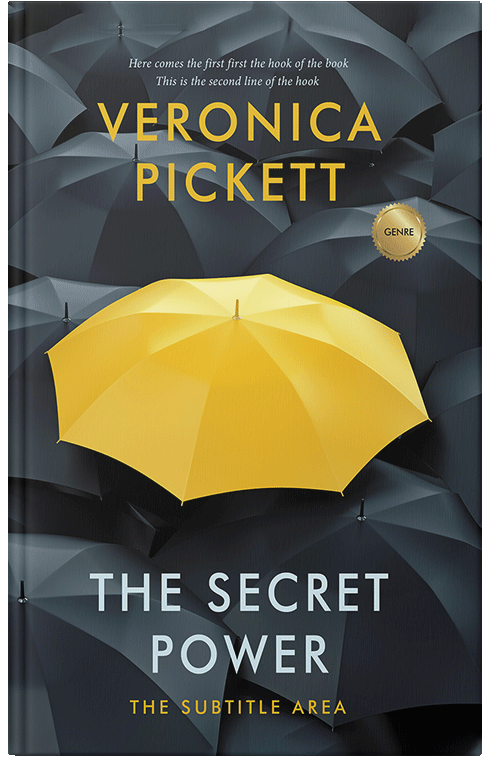 Front view of Premade Self-Improvement & Self-Help Book Cover - Ronchi