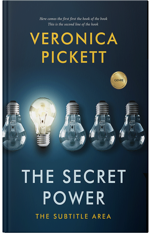 Front view of Premade Business Book Cover - Tiber