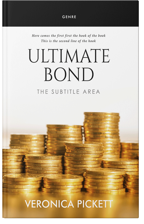 Front view of Premade Business Book Cover - Marigold