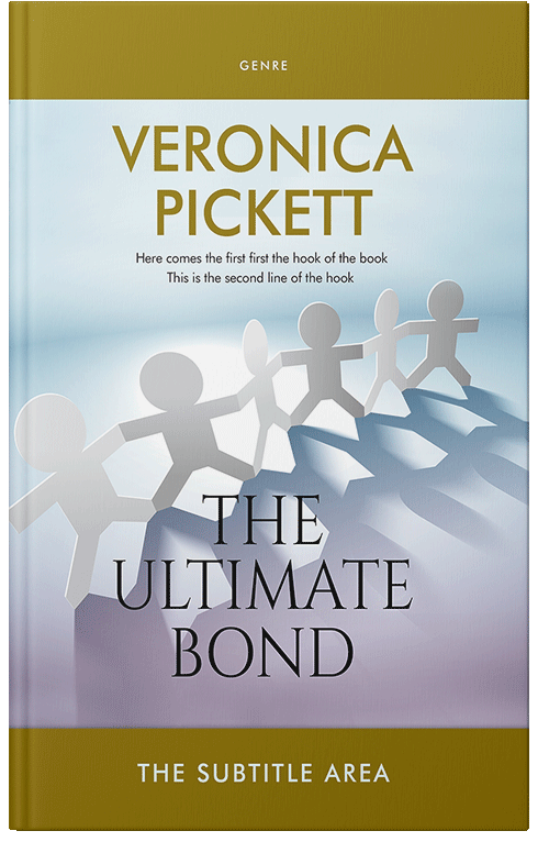 Front view of Premade Business Book Cover - Geyser