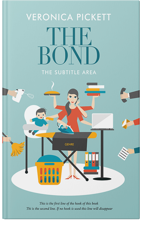 Front view of Premade Chick Lit Book Cover - Sinbad