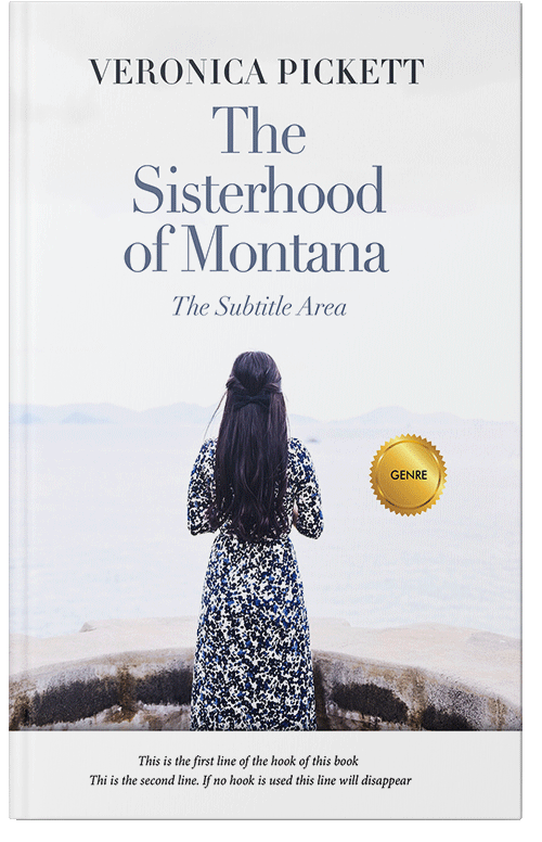 Front view of Premade Literary Fiction Book Cover - Ebony Clay