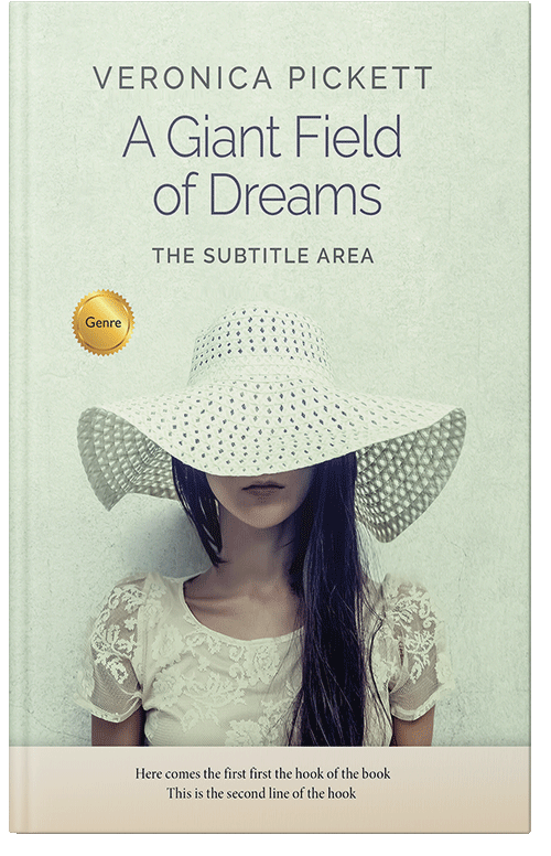 Front view of Premade Chick Lit Book Cover - Kidnapper