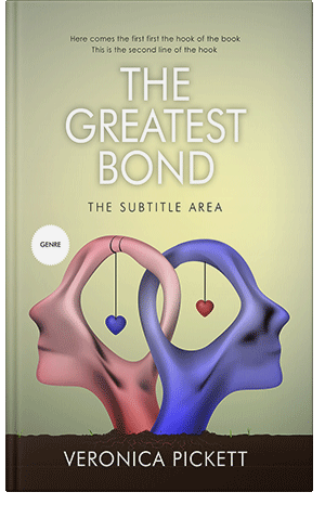 Premade Book Cover Bison Hide