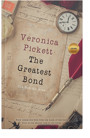 Pre Made Book Cover Indian Khaki