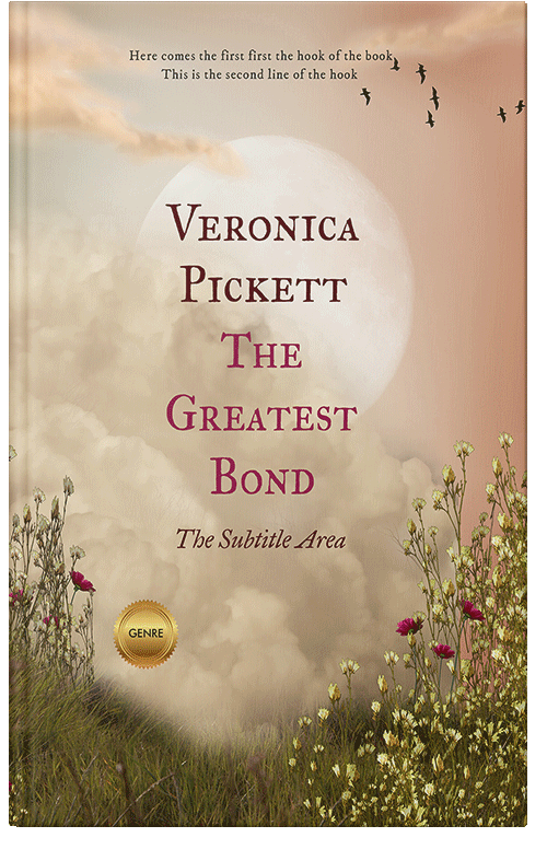 Front view of Premade Fantasy Book Cover - Pavlova