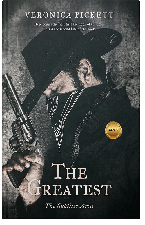 Front view of Premade Historical Book Cover - Outer Space