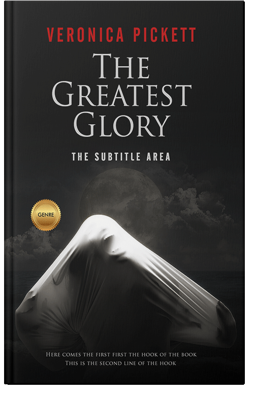 Front view of Premade Horror Book Cover - Cod Gray