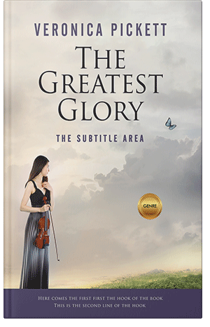 Premade Book Cover Swirl