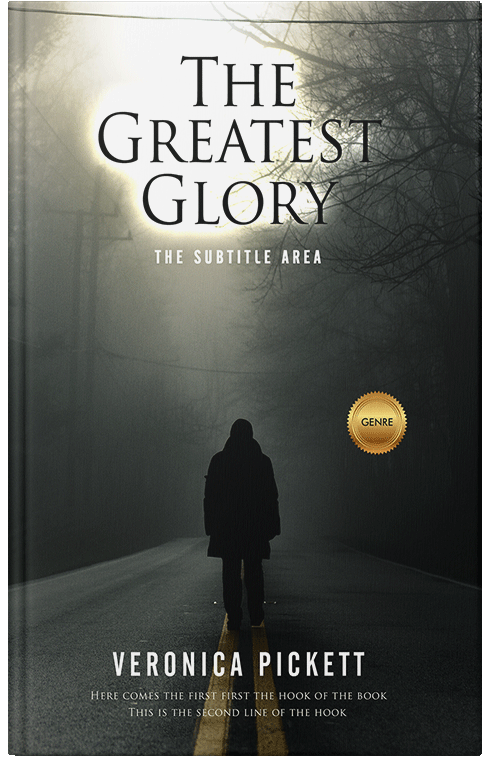 Front view of Premade Mystery & Thriller & Suspense Book Cover - Heavy Metal