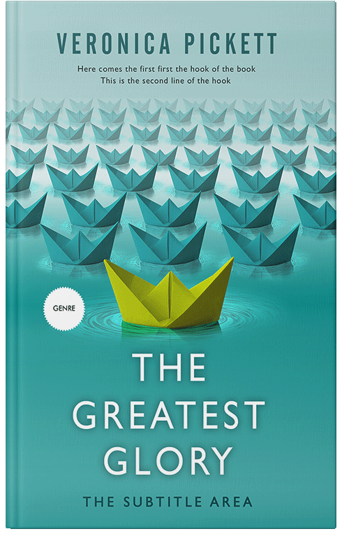 Front view of Premade Self-Improvement & Self-Help Book Cover - Tradewind