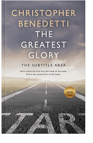 Pre Made Book Cover Mid Gray