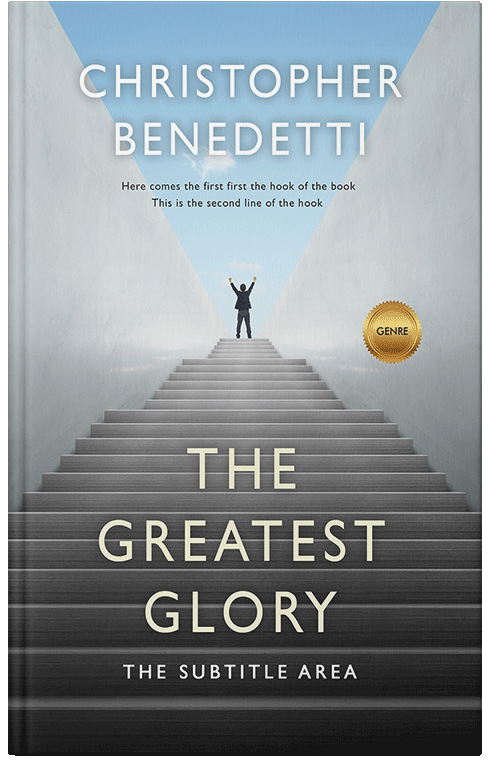 Front view of Premade Self-Improvement & Self-Help Book Cover - Loblolly