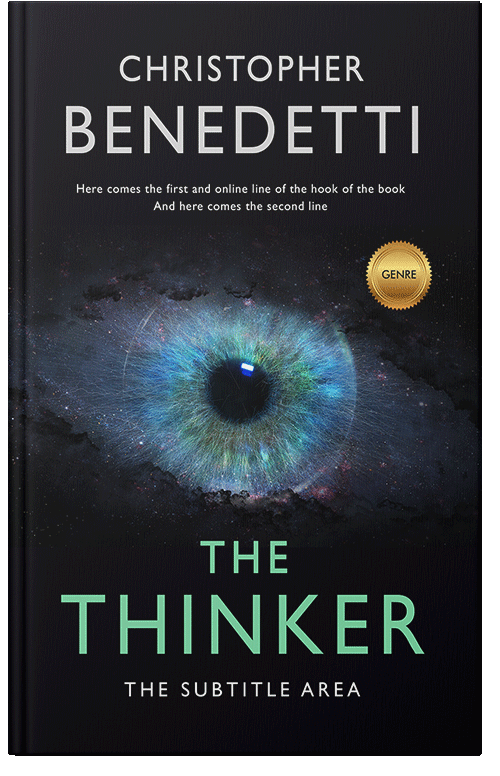 Front view of Premade Mystery & Thriller & Suspense Book Cover - Vulcan