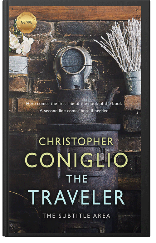 Front view of Premade Historical Book Cover - Coral Reef