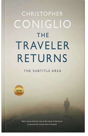 Premade Book Cover Foggy Gray