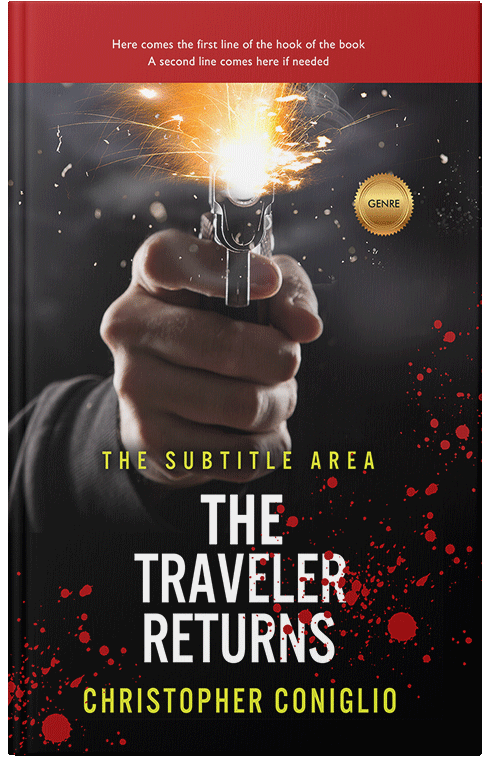 Front view of Premade Mystery & Thriller & Suspense Book Cover - Crail