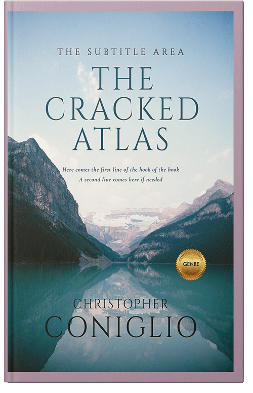 Front view of Premade Travel Book Cover - Casal