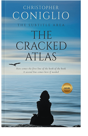 Pre Made Book Cover Glacier