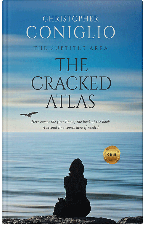 Front view of Premade Mystery & Thriller & Suspense Book Cover - Glacier