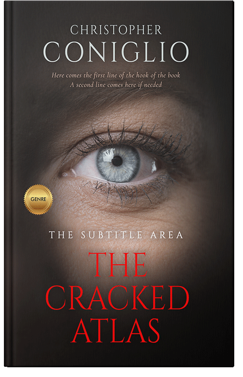 Front view of Premade Mystery & Thriller & Suspense Book Cover - Cocoa Brown