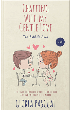 Pre Made Book Cover Ecru White