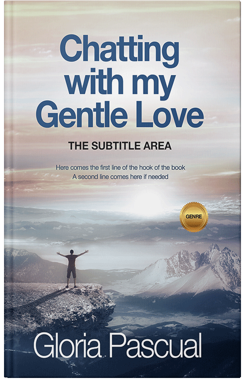 Front view of Premade Self-Improvement & Self-Help Book Cover - Cloud