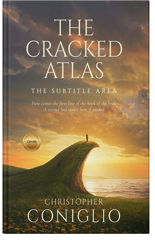 Front view of Premade Fantasy Book Cover - Mondo