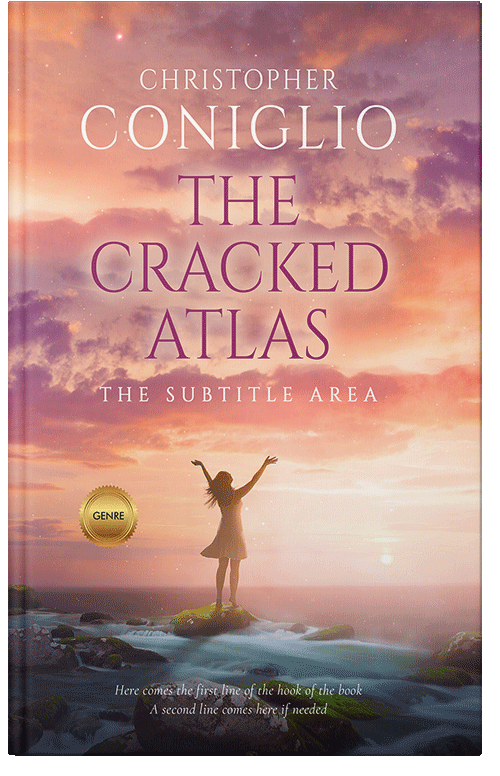 Front view of Premade Self-Improvement & Self-Help Book Cover - My Pink