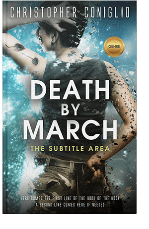 Pre Made Book Cover Outer Space