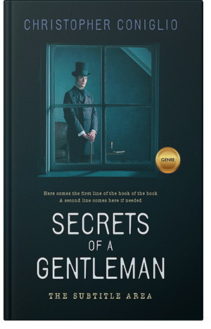 Premade Book Cover Black Pearl