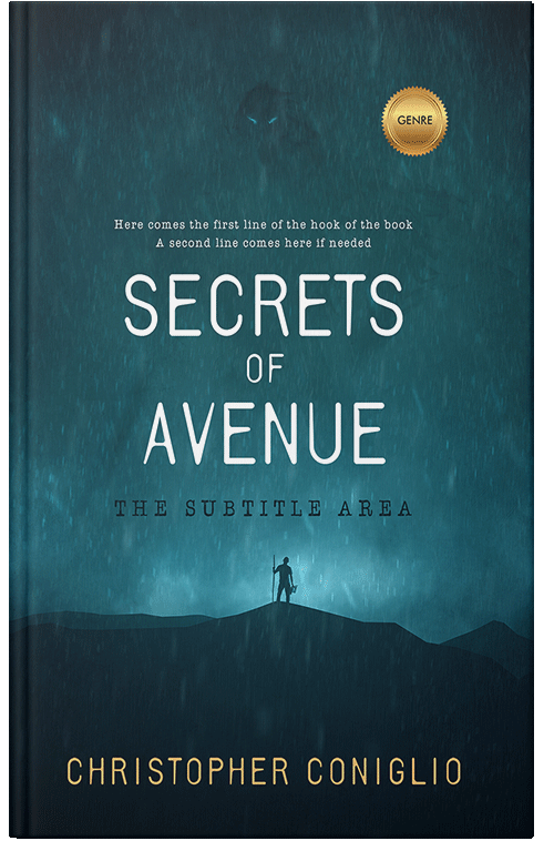 Front view of Premade Historical Book Cover - Eden