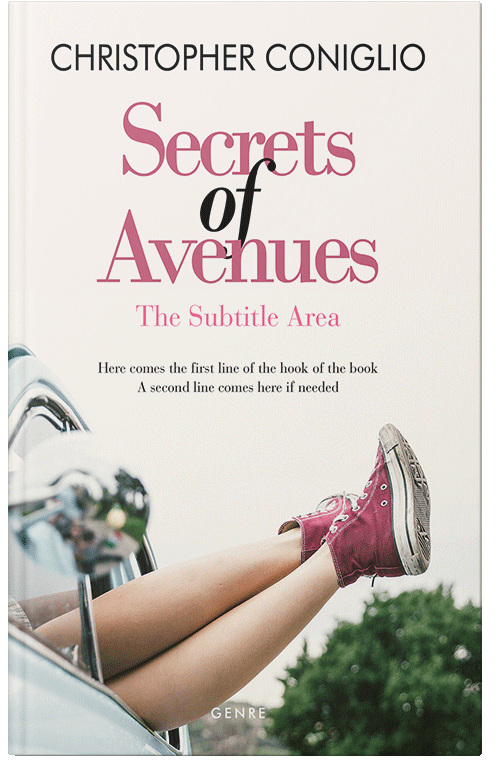 Front view of Premade Romance Book Cover - Spring Wood