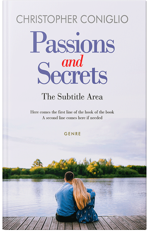 Front view of Premade Romance Book Cover - Whisper