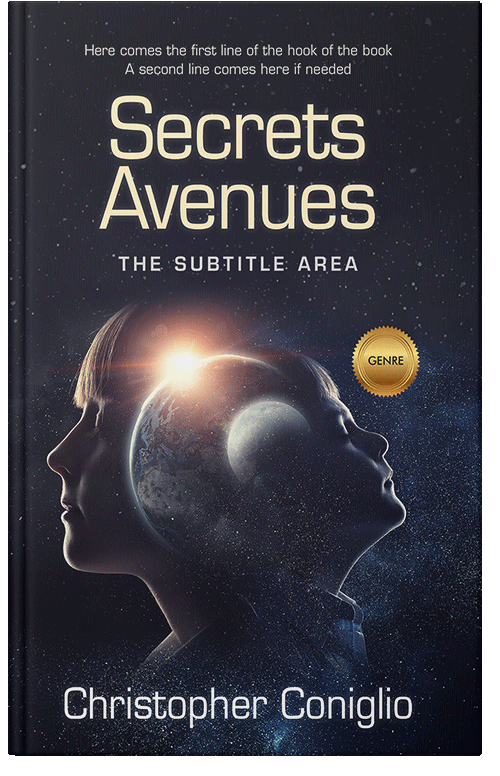 Front view of Premade Science Fiction Book Cover - Mirage