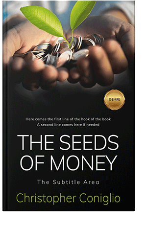 Pre Made Book Cover Cod Gray