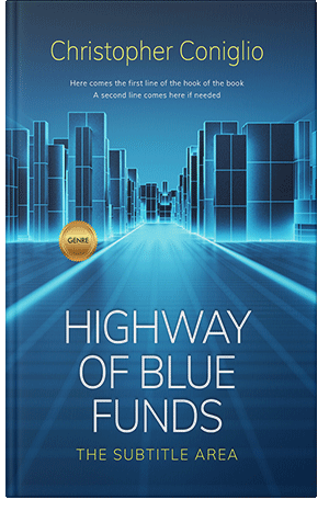 Premade Book Cover Chathams Blue