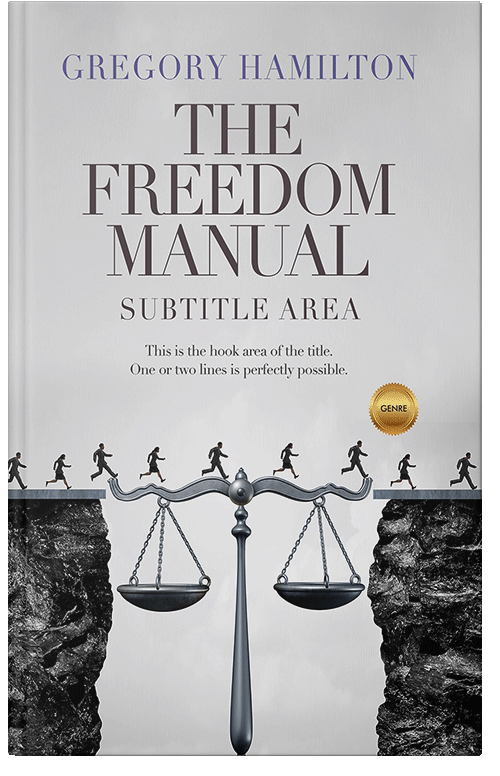 Front view of Premade Politics & Law & Society Book Cover - Alto