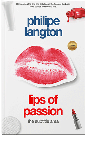 Pre Made Book Cover Soft Peach