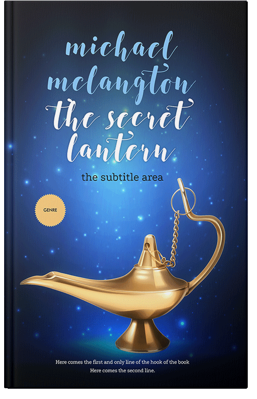 Front view of Premade Fantasy Book Cover - Firefly