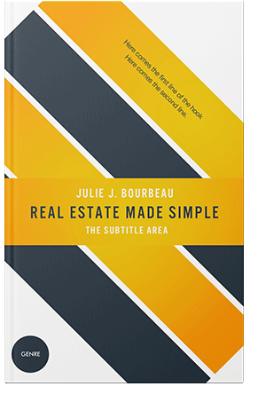 Pre Made Book Cover Limed Spruce