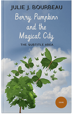 Pre Made Book Cover Bermuda Gray