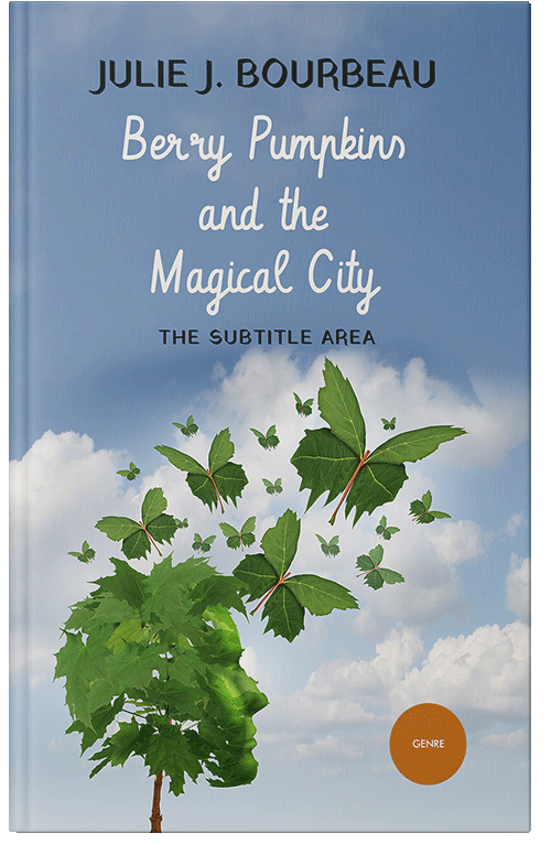 Front view of Premade Self-Improvement & Self-Help Book Cover - Bermuda Gray