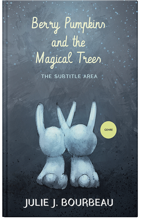 Front view of Premade Romance Book Cover - Blue Bayoux