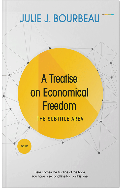 Front view of Premade Business Book Cover - Mercury